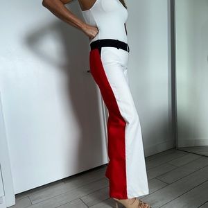 Wide leg trousers